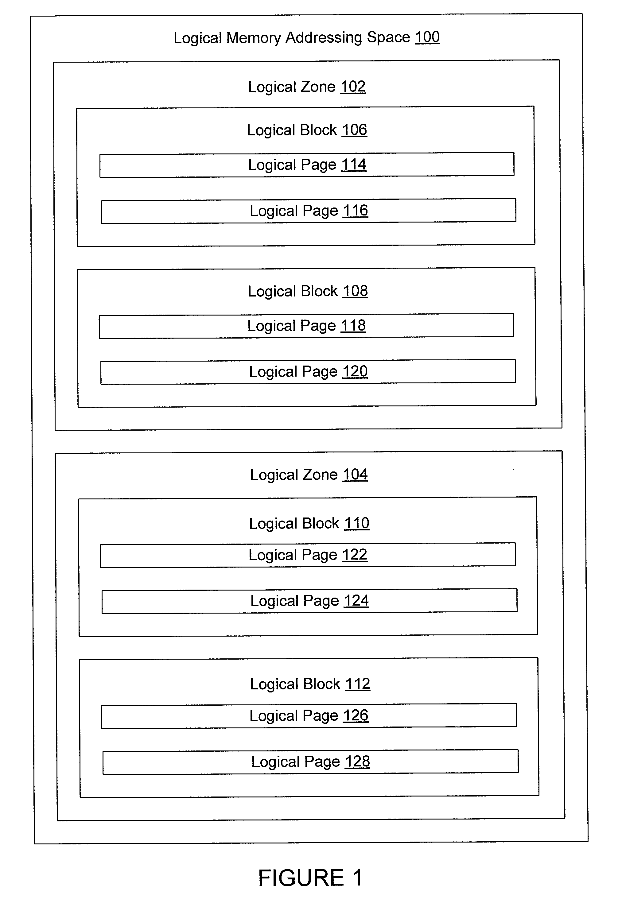 Logical-to-Physical Address Translation for a Removable Data Storage Device