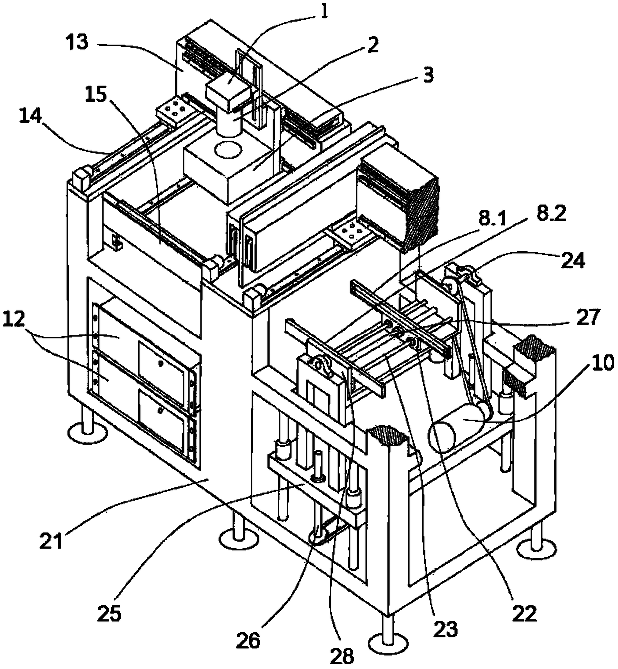 Circuit board double-sided inspection equipment