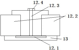 Cleaning device and method of full-automatic solar panel heating type tubular rod