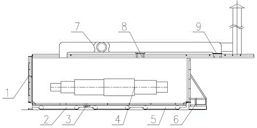 High-temperature heating vacuum furnace for carbonization catalysis and graphitization purification