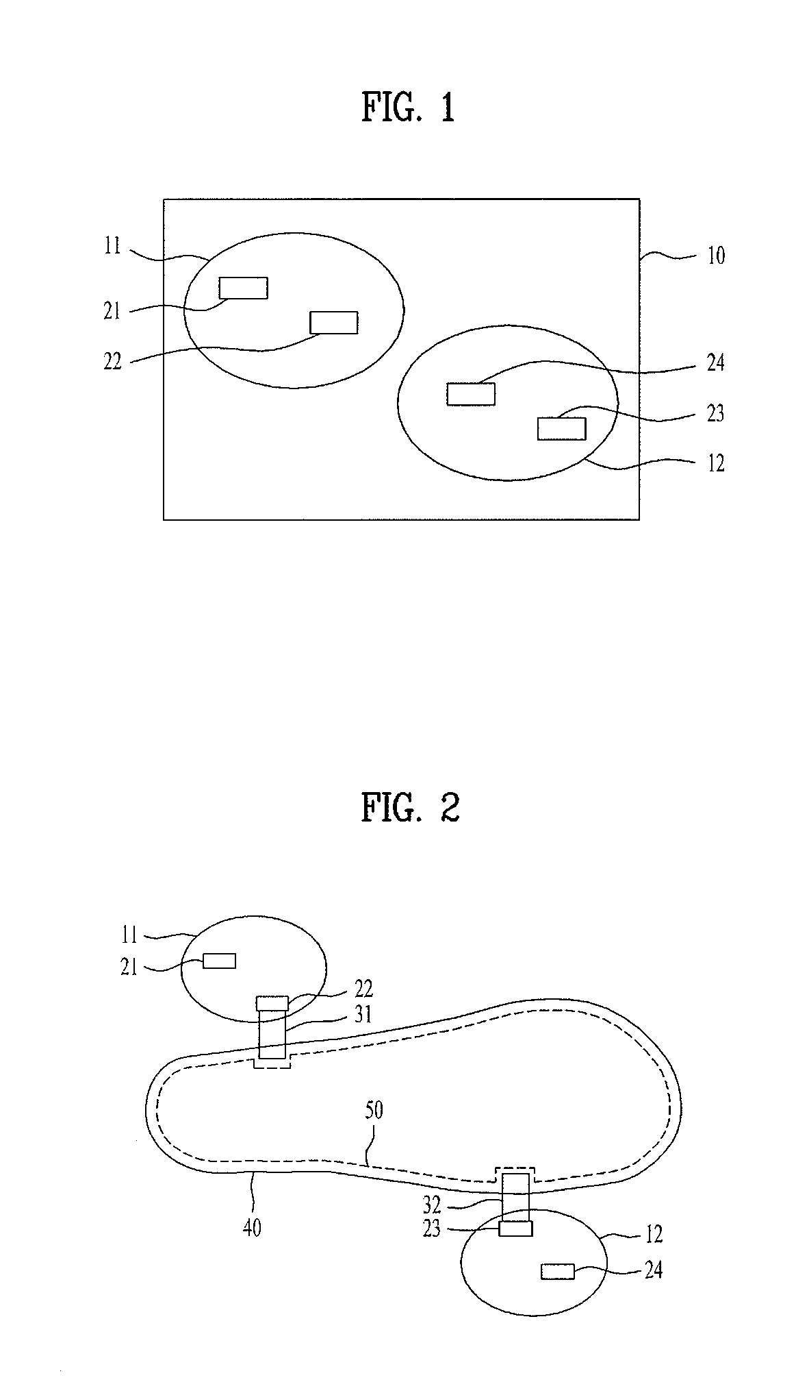 Data transmitting method using power detection, and device thereof