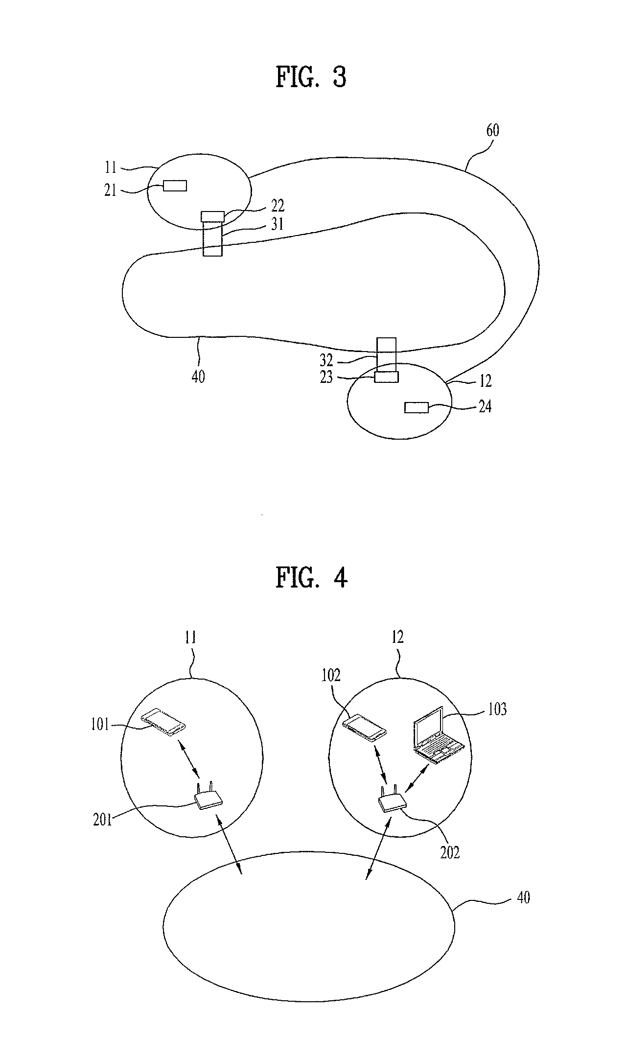 Data transmitting method using power detection, and device thereof