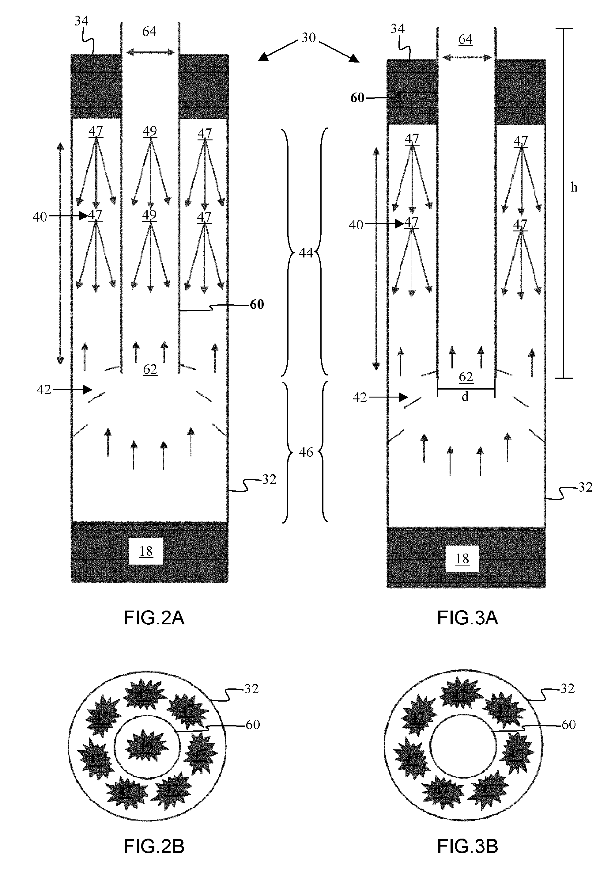 Steam condensation tower for a granulation installation