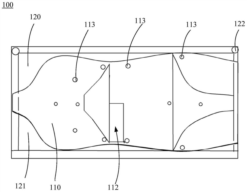 Body model device and method for testing choledochoscope navigation accuracy