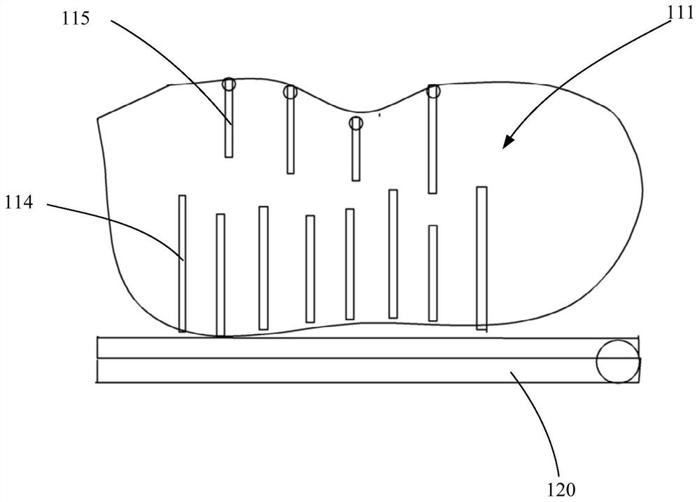 Body model device and method for testing choledochoscope navigation accuracy