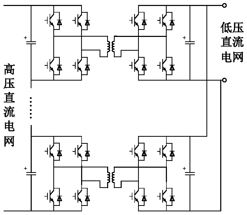 Hybrid energy storage DC transformer and its control method