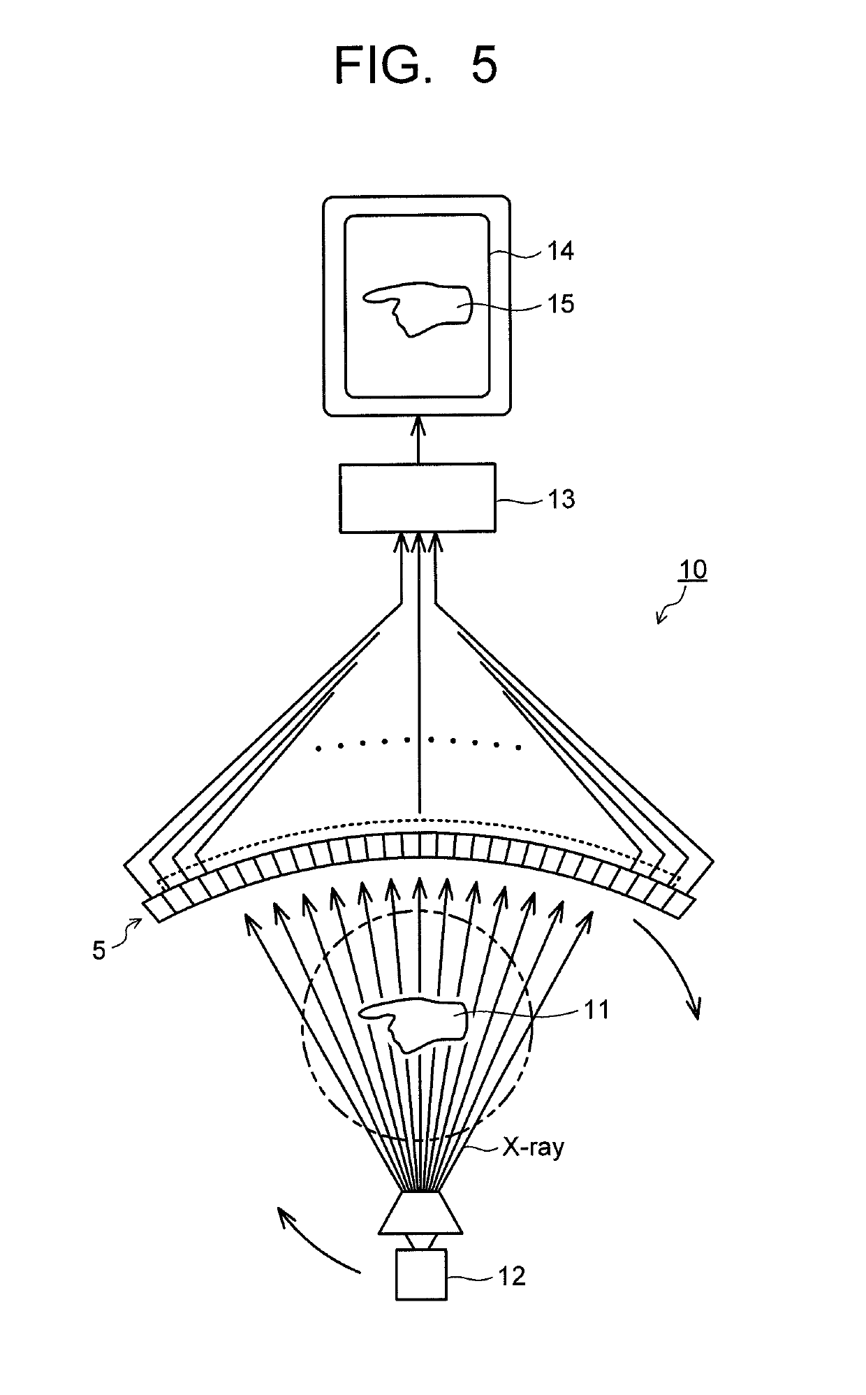 Ceramic scintillator array, method for manufacturing same, radiation detector and radiation inspection device