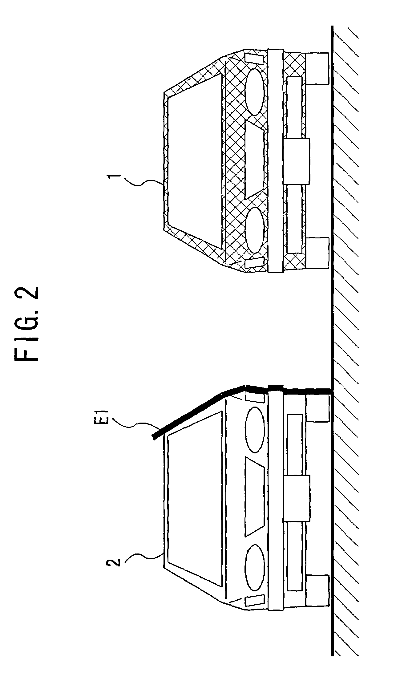 Vehicle surroundings display device and image providing system