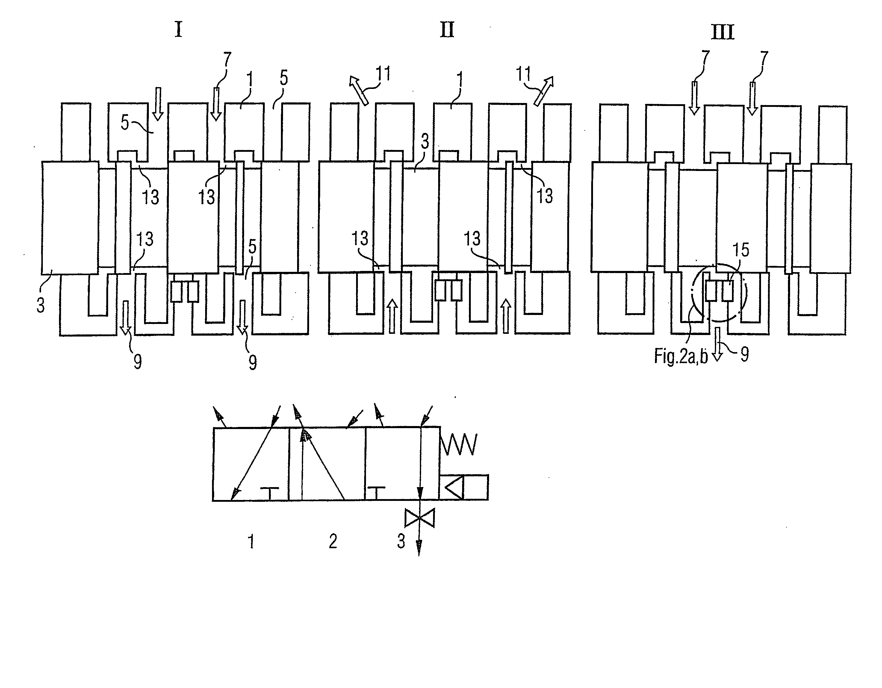 Injection device for internal combustion engines comprising a control valve and a valve for controlling the supply of fuel to an injection device