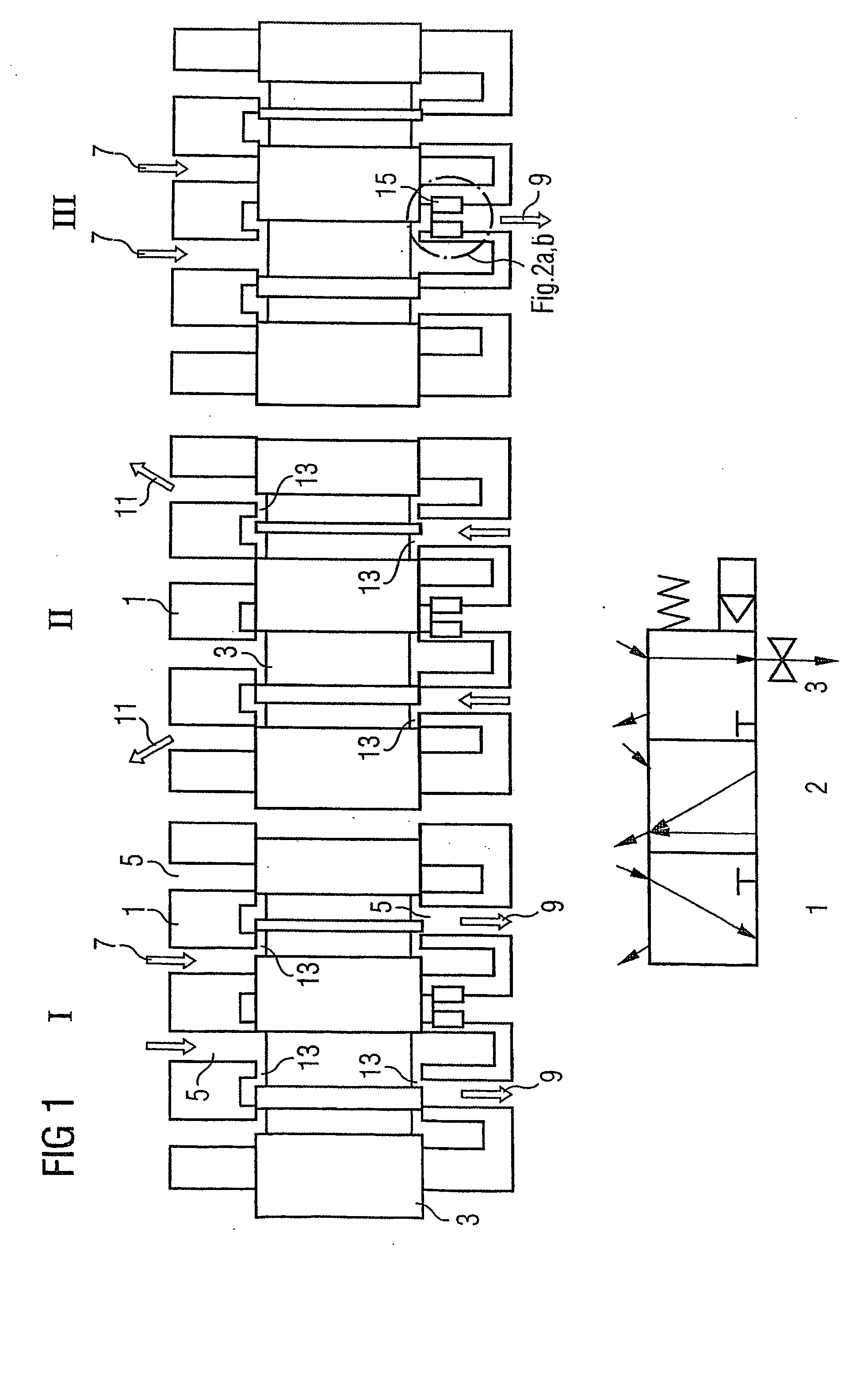 Injection device for internal combustion engines comprising a control valve and a valve for controlling the supply of fuel to an injection device