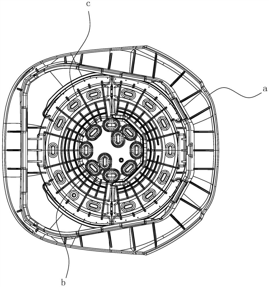 A four-station turntable hot riveting welding machine and its welding method