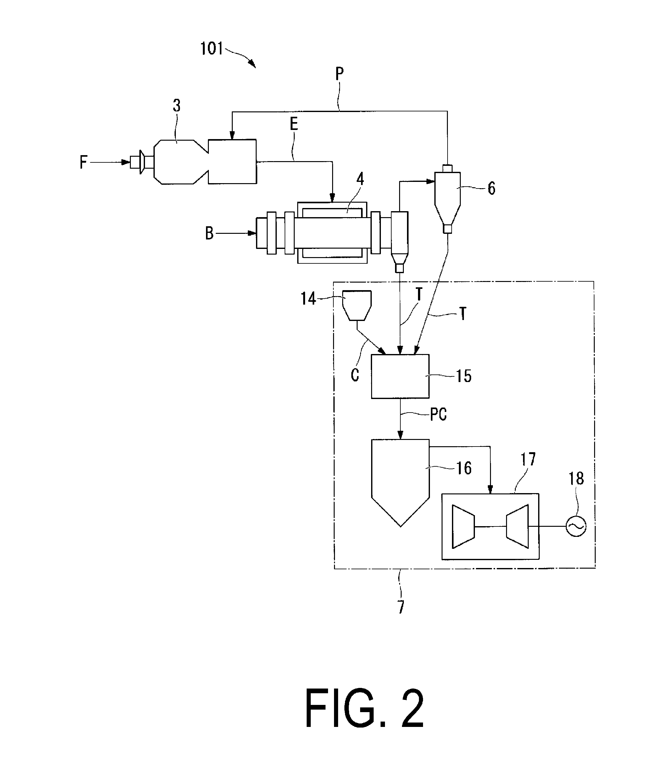 Biomass pyrolysis apparatus, and power generation system
