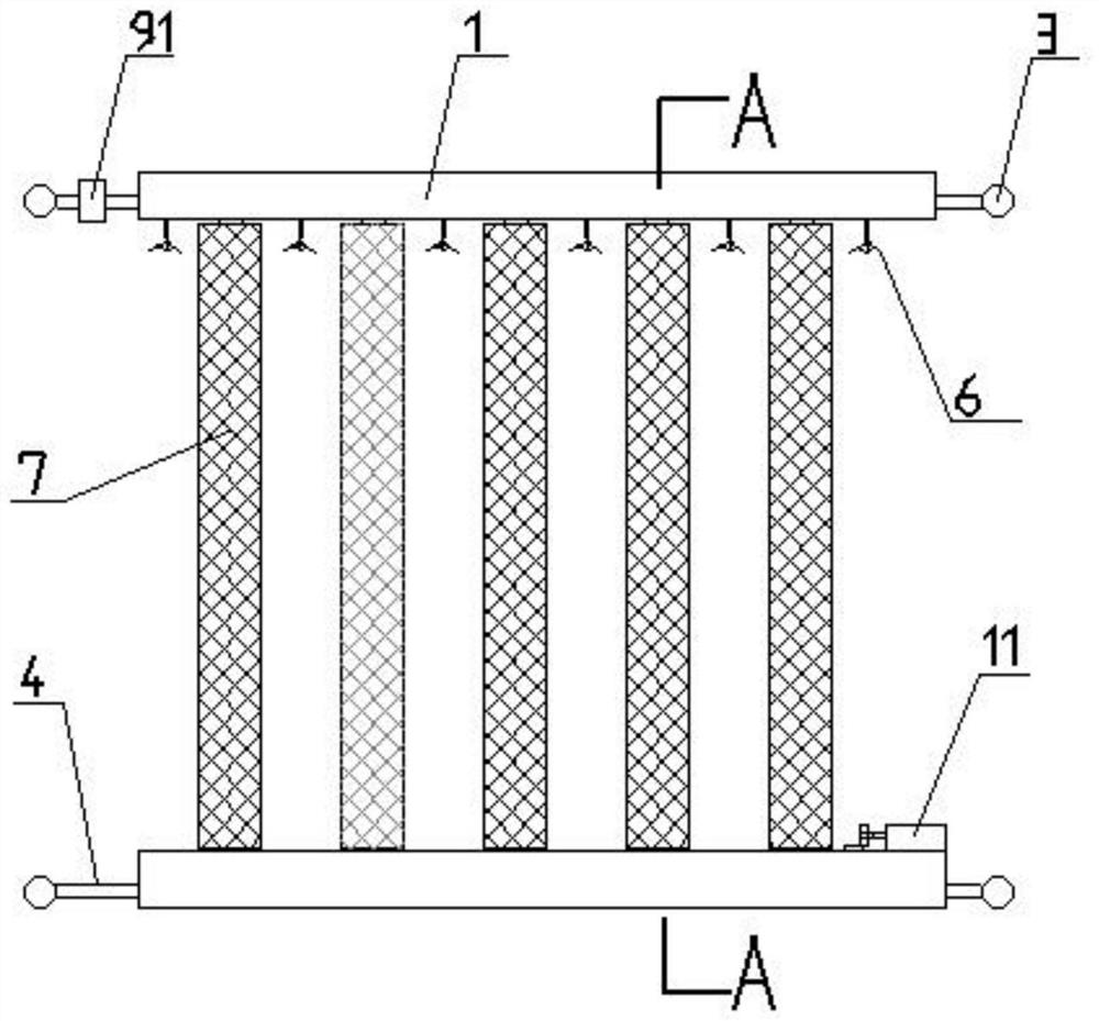 A kind of intelligent fire shading system device and fire extinguishing method