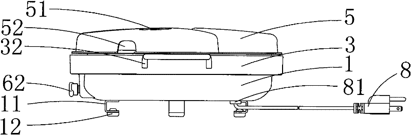 Insulation pot of three-pot-body structure