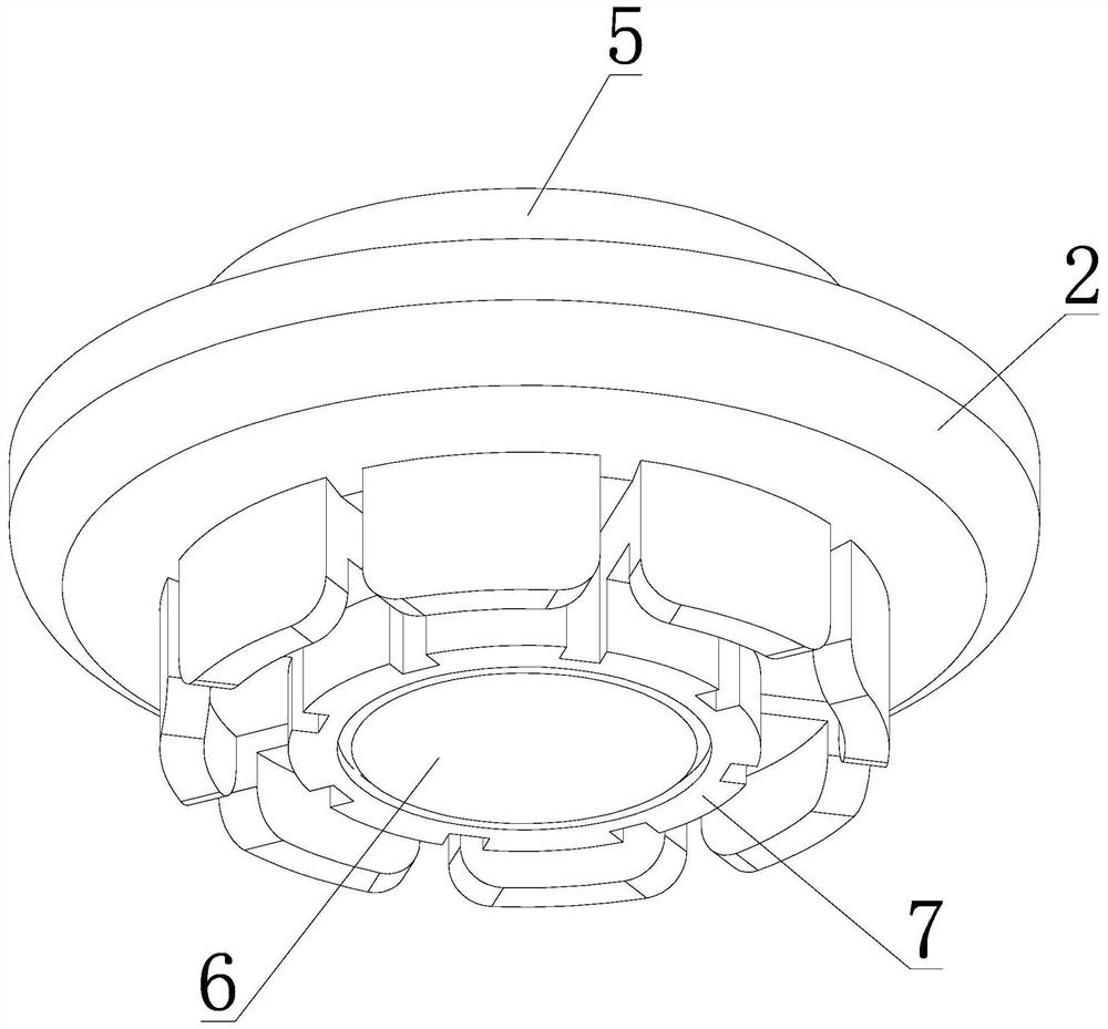 Inner plug structure of cosmetic bottle