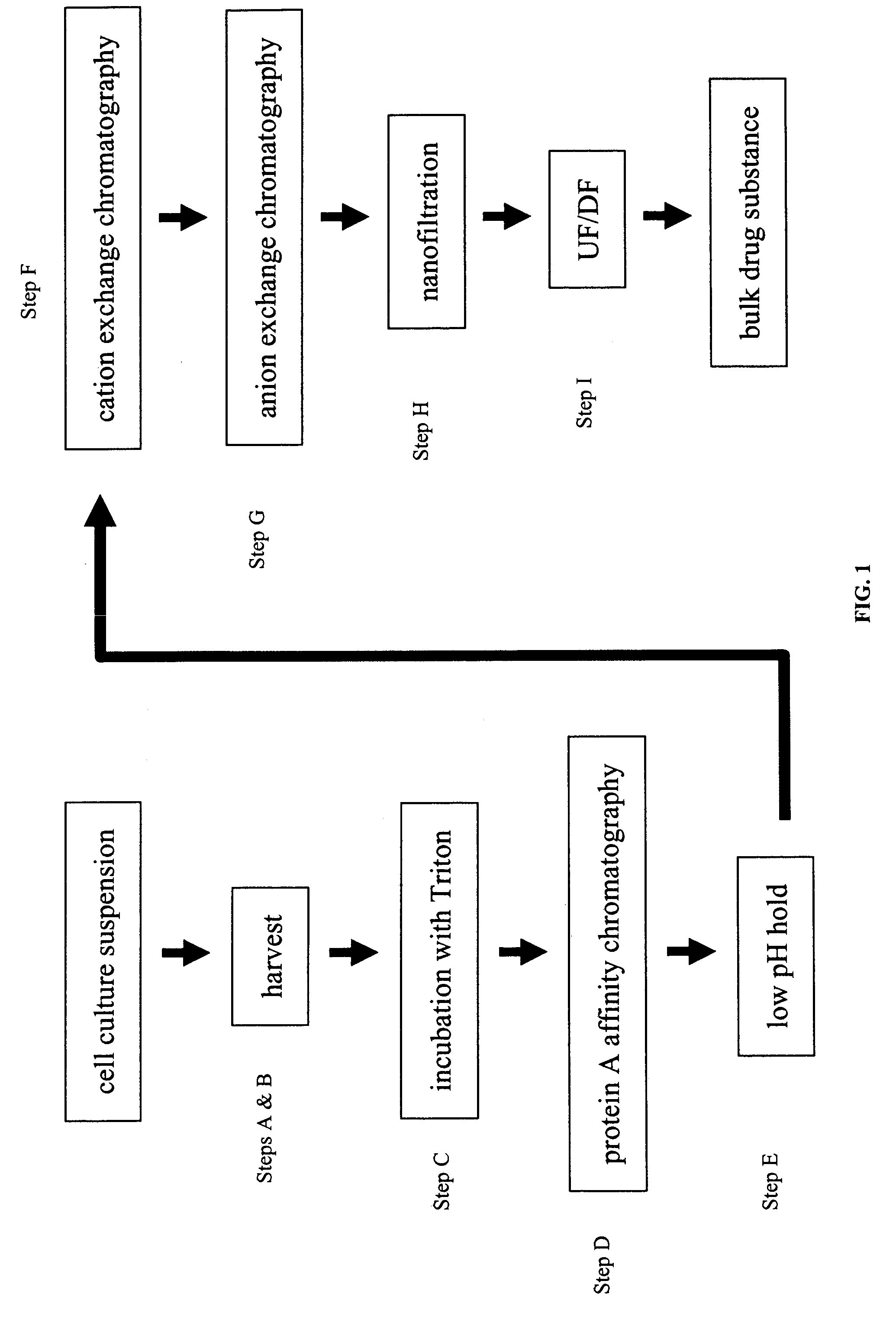 Method of purifying polypeptides by simulated moving bed chromatography