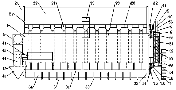 Reversely-rotary multifunctional seed-sowing fertilizer-applying ditching machine