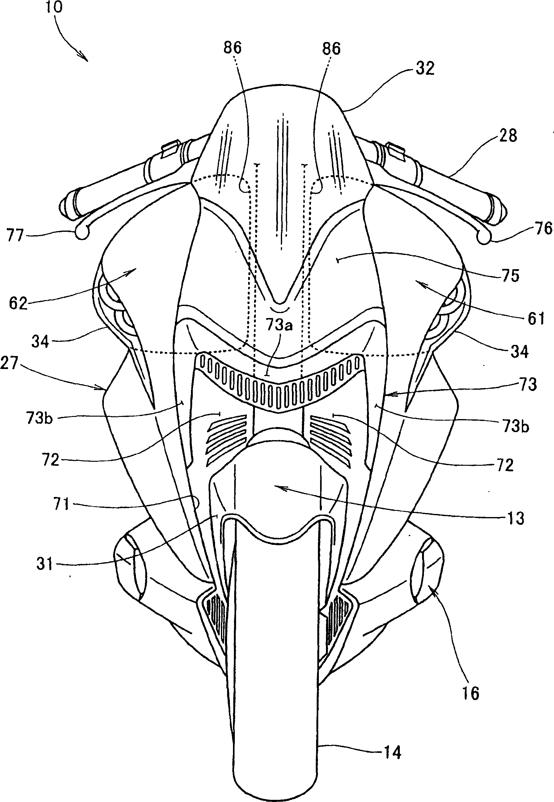 Display device of bicycle