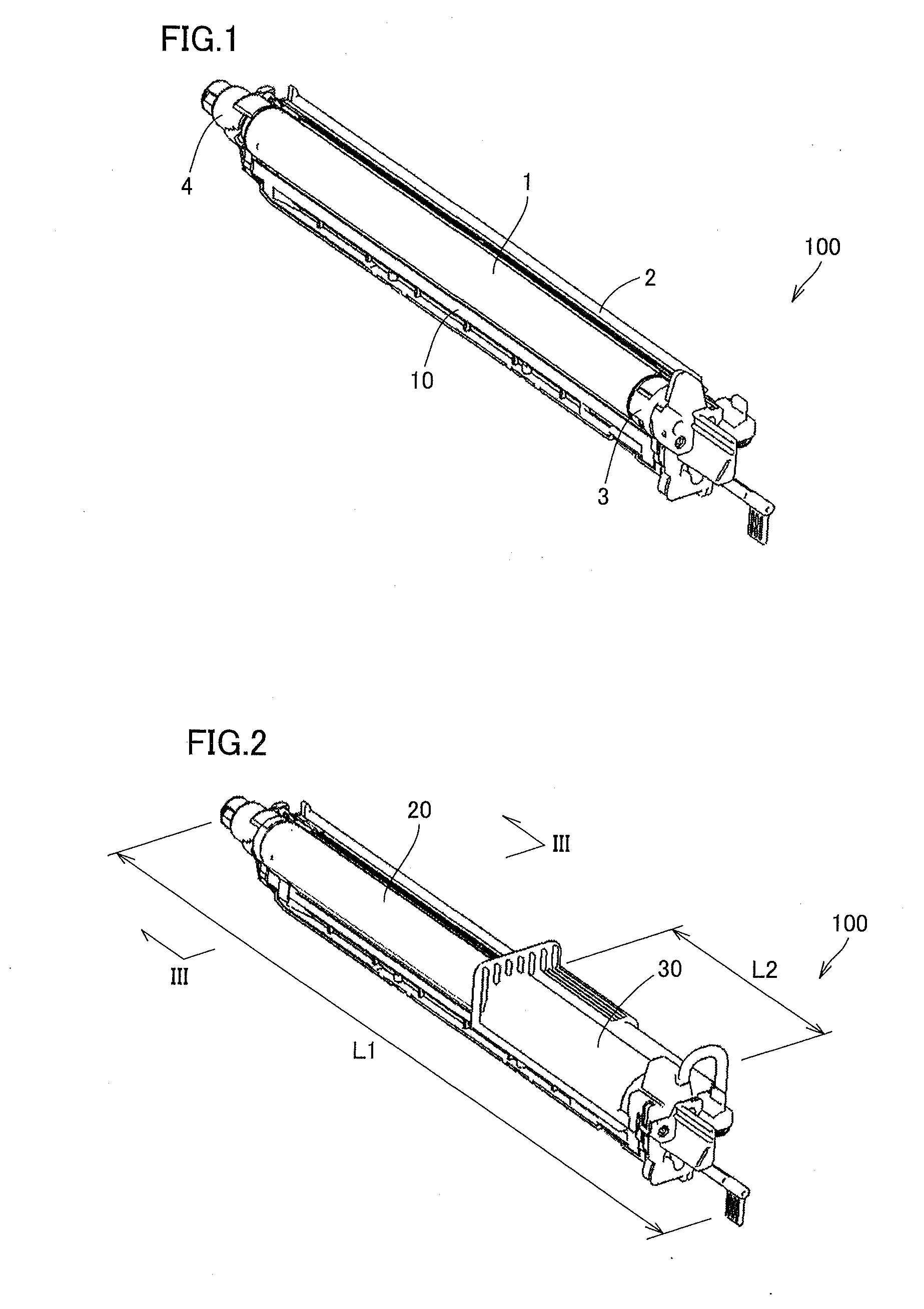 Photoreceptor unit and image forming apparatus