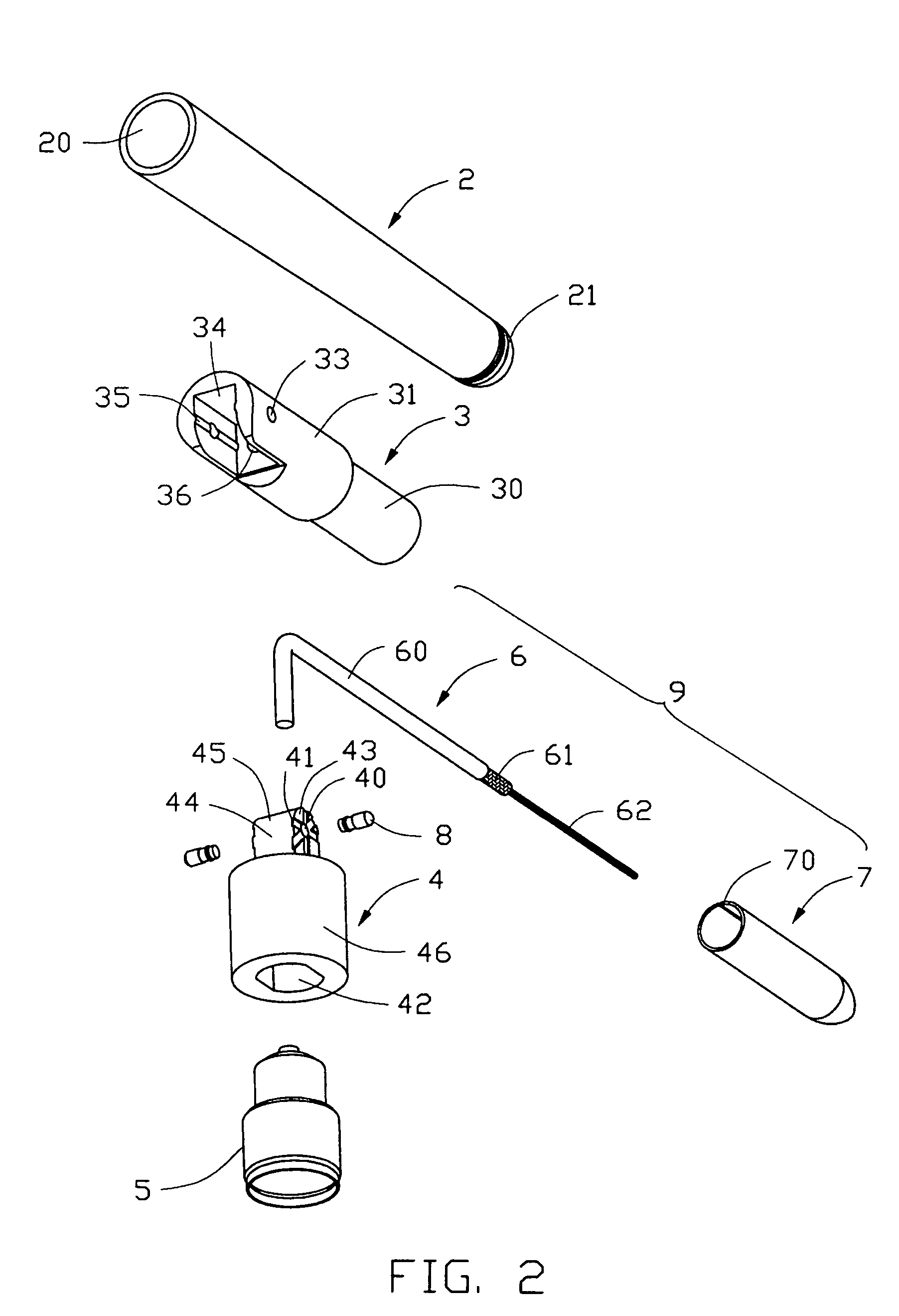 Cable antenna assembly having slots in grounding sleeve
