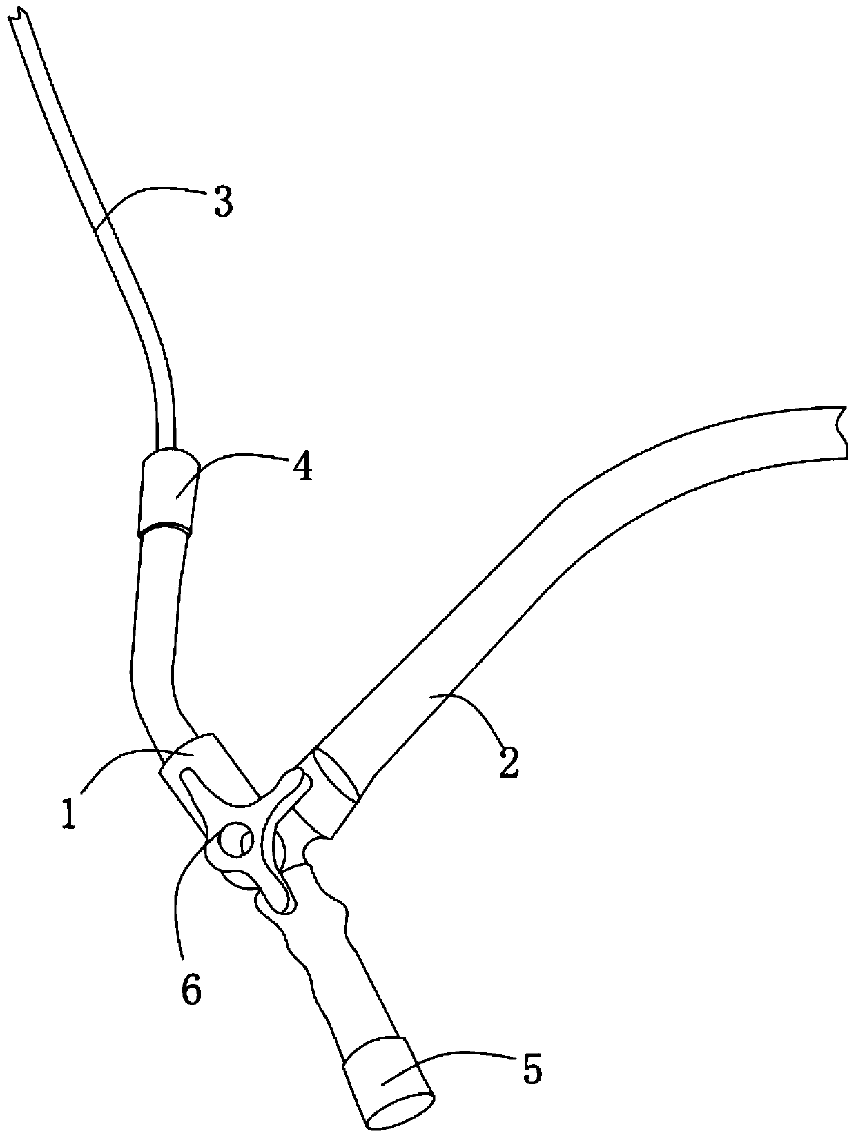 Continuous negative-pressure suction apparatus for ureteroscopic holmium laser lithotripsy use