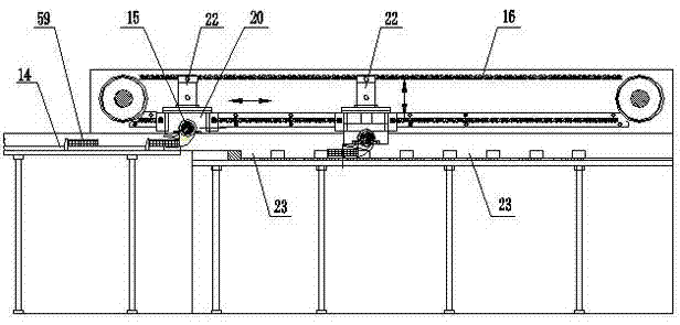 Linkage method and device for automatically cutting, classifying and boxing banknotes