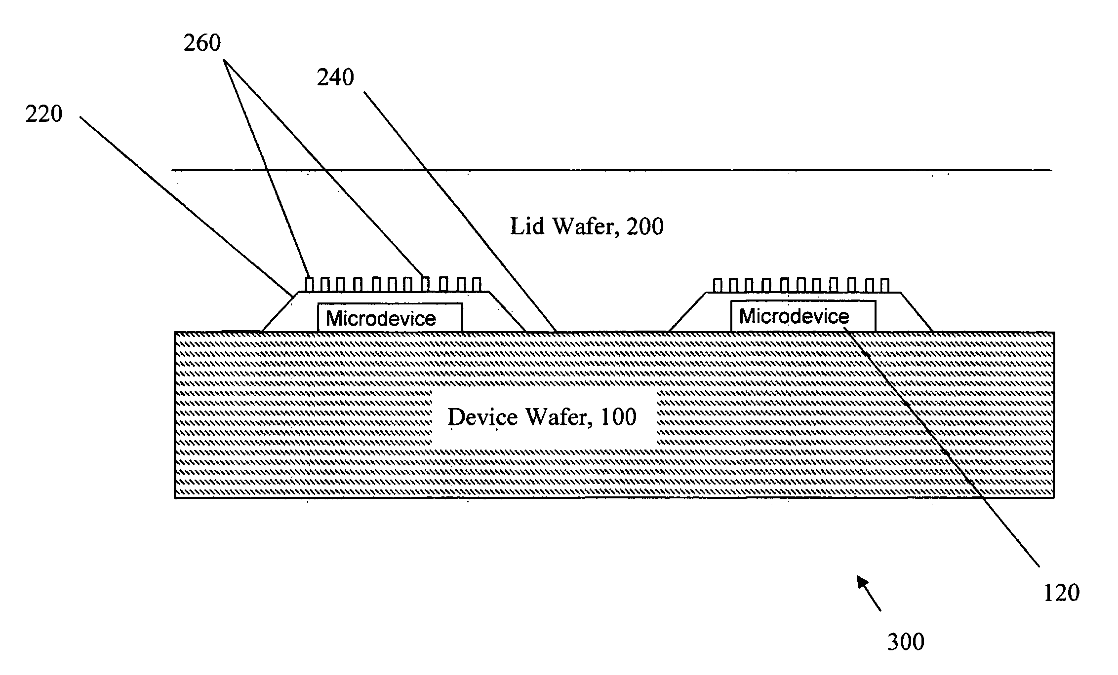 Gettering material for encapsulated microdevices and method of manufacture