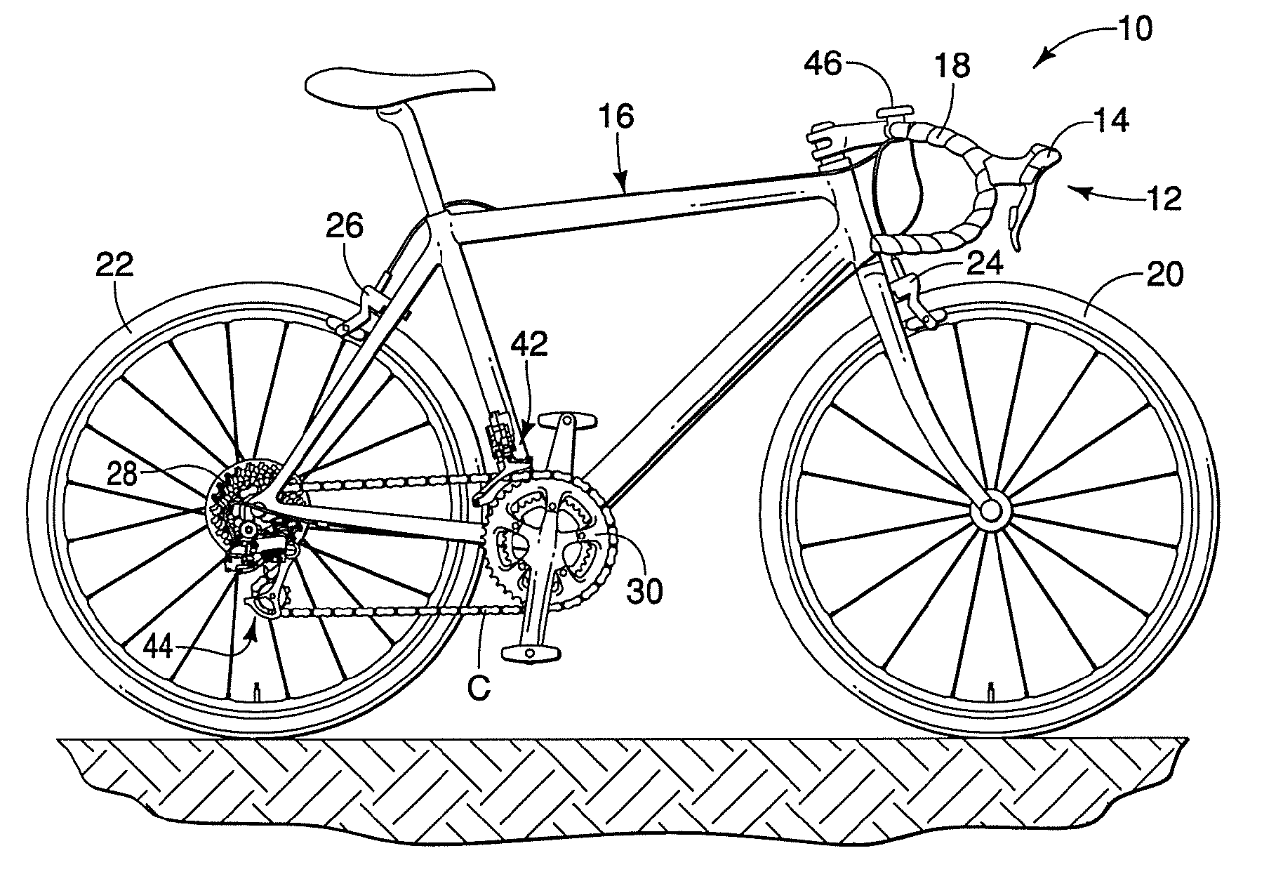 Wireless bicycle communication device