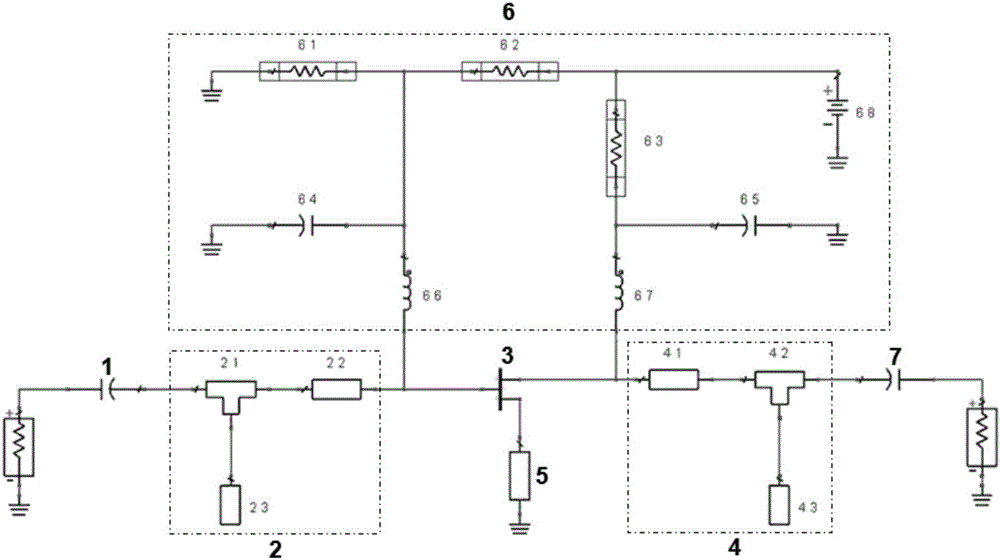 Single-end-structure low noise amplifier