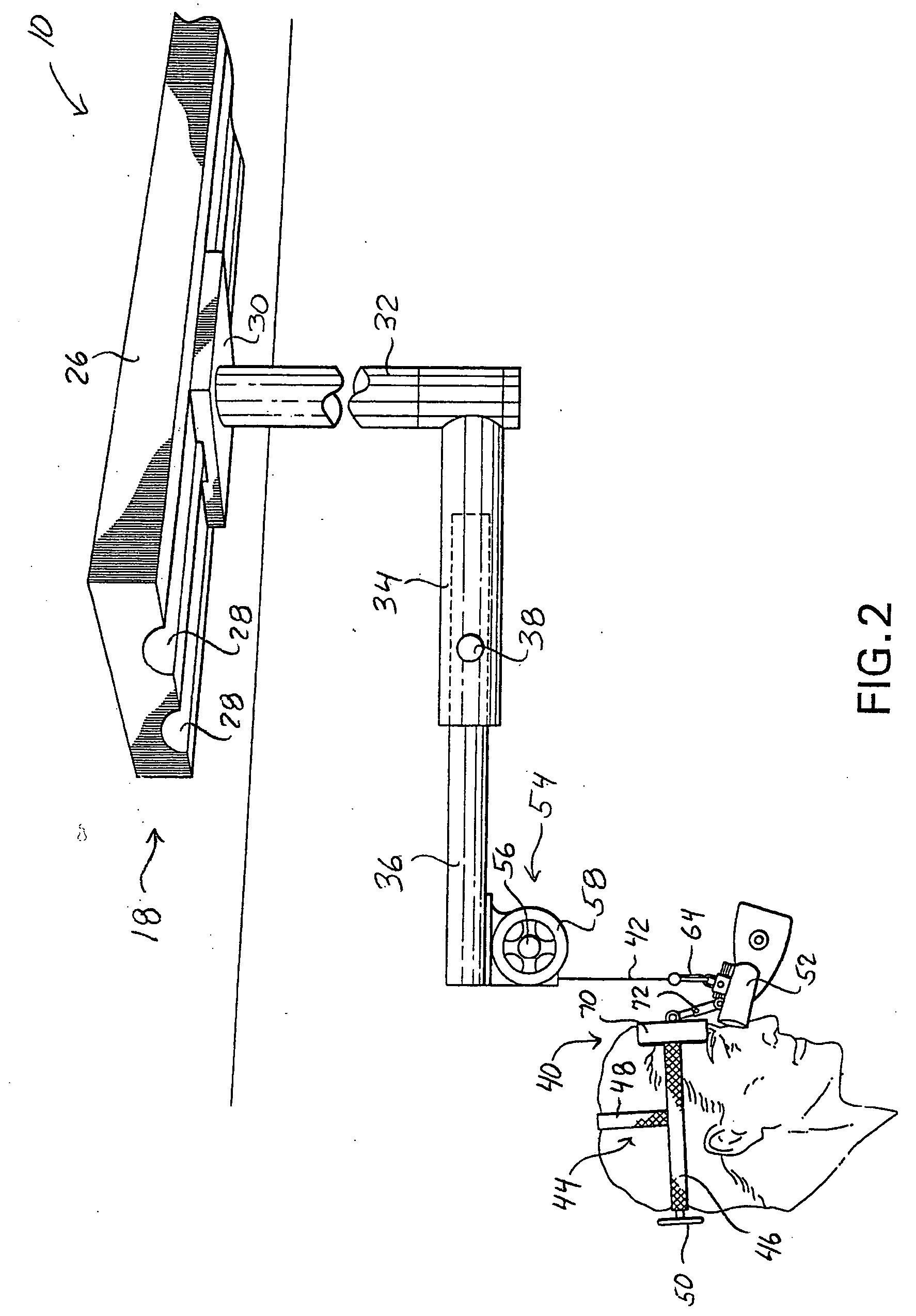 Surgical microscope support system