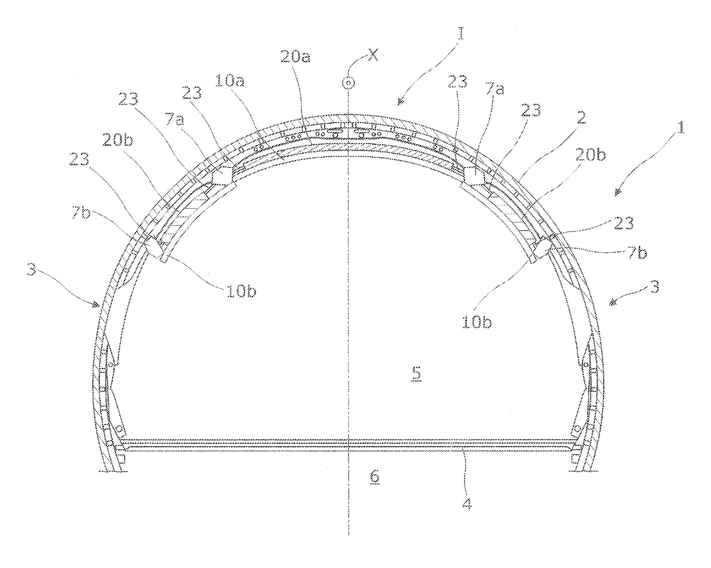 Lighting device for the interior furnishing of an aircraft cabin