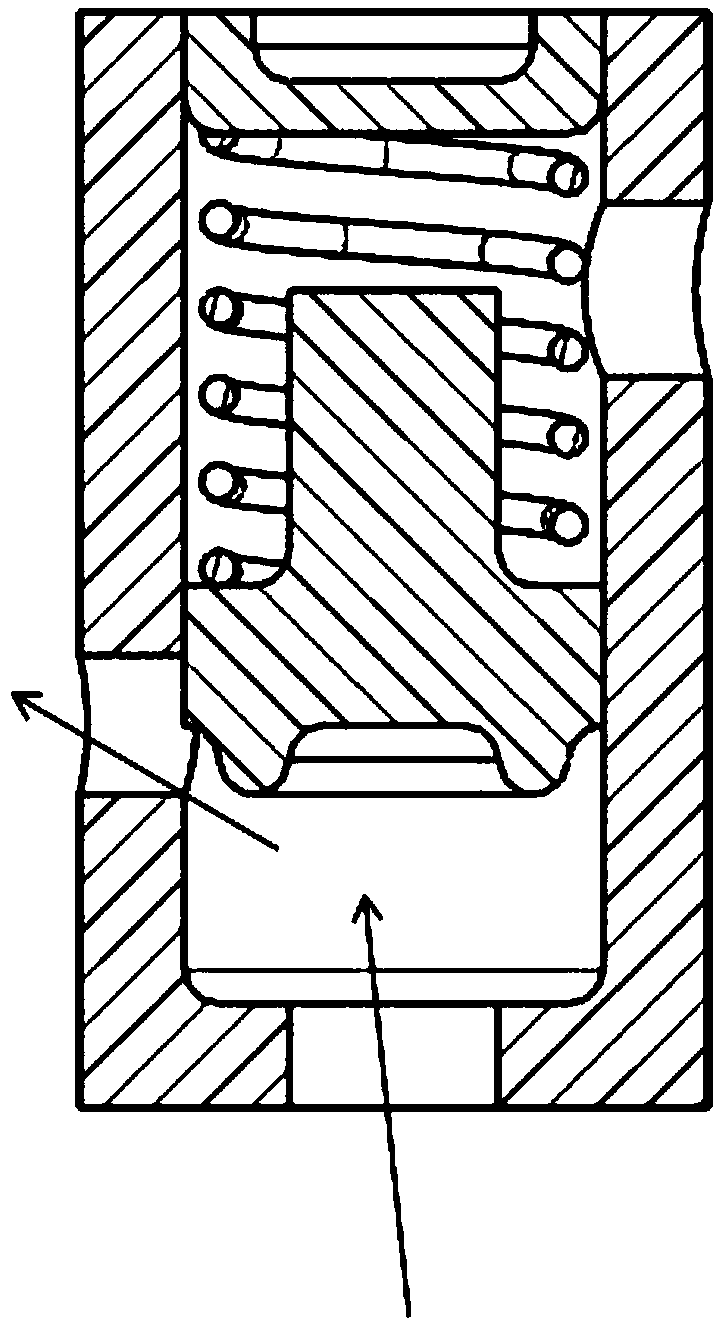 An oil circuit pressure control device and control method thereof