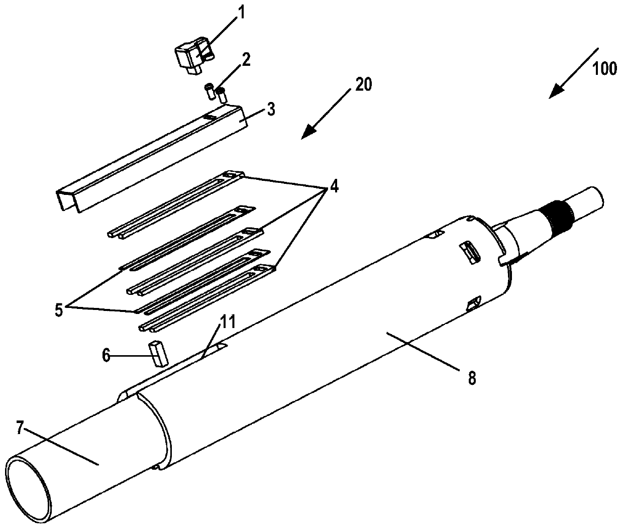 Variable-crumple-force crumpling mechanism for steering column