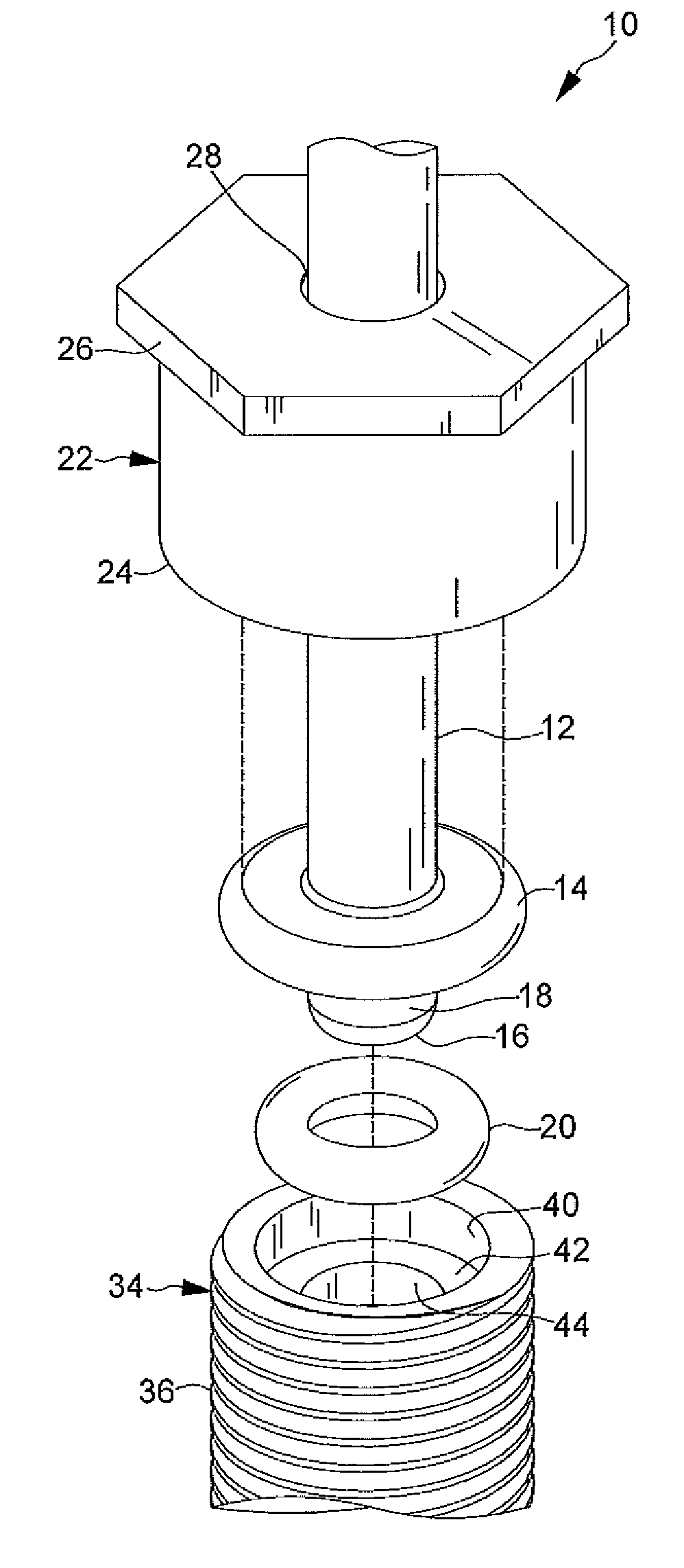 Tube fitting connection