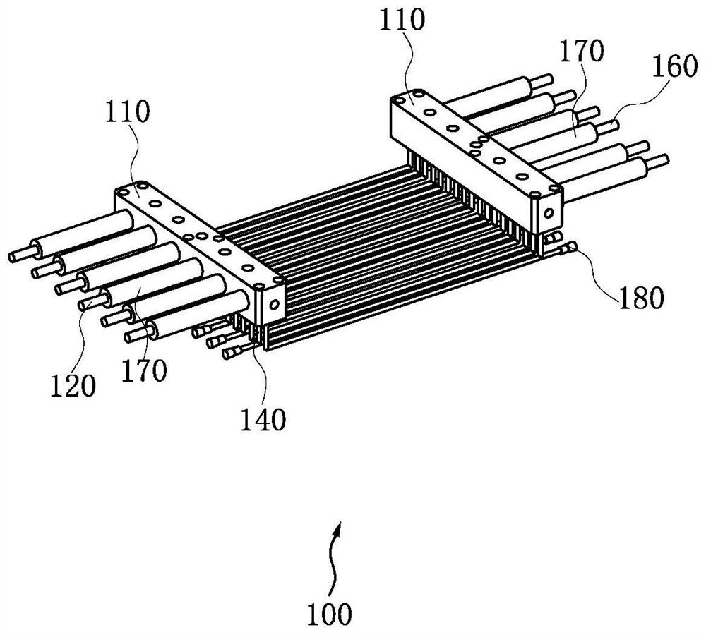 Waterway structure of mold core