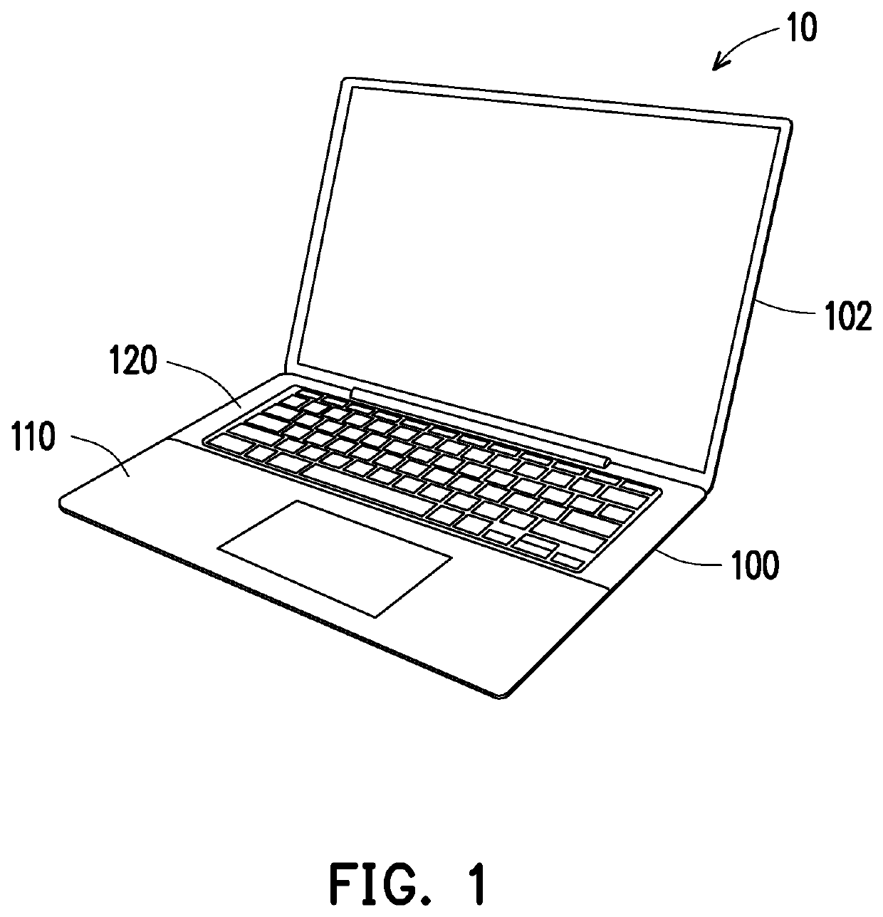 Portable electronic device and foldable electronic input device