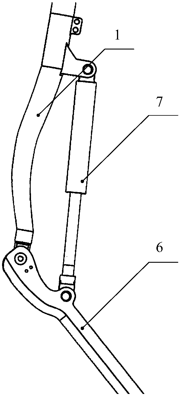 Foot-type robot knee joint with embedded integrated electro-hydraulic actuator