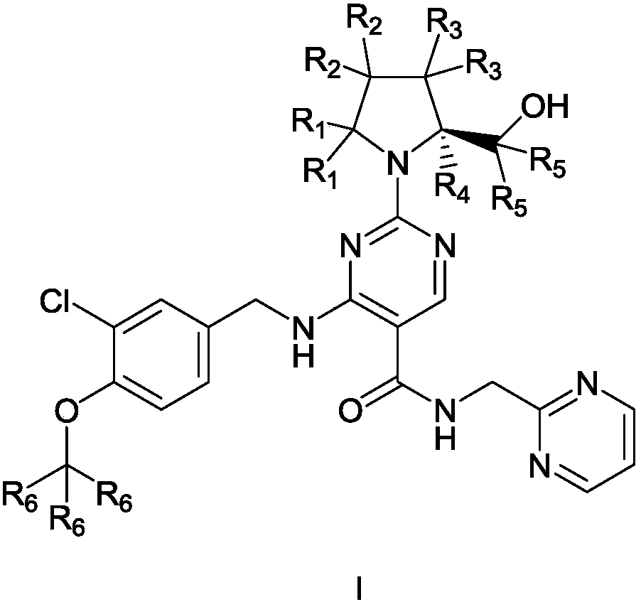 Pyrimidinecarboxamide derivative and preparation method thereof, composition, preparation and use thereof