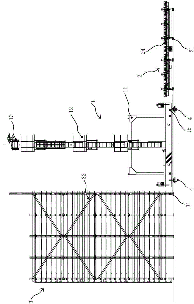 Storage mechanism and carrying device and storage and retrieval method thereof