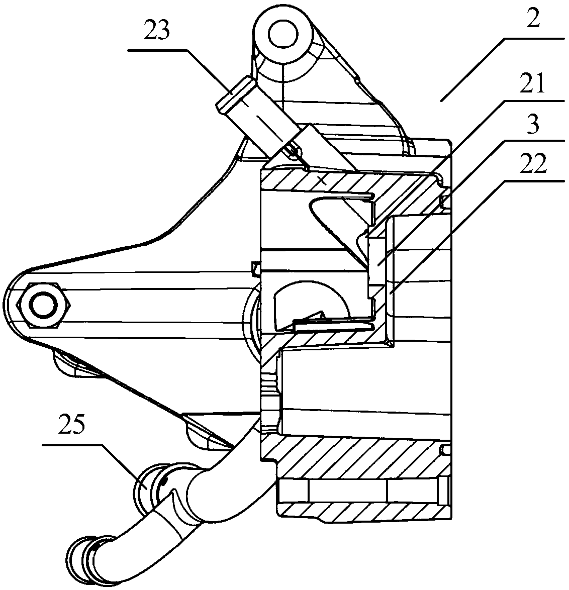 Water pump assembly, cooling system, engine and automobile