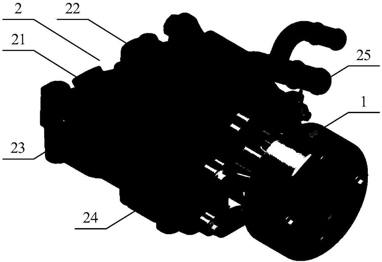 Water pump assembly, cooling system, engine and automobile