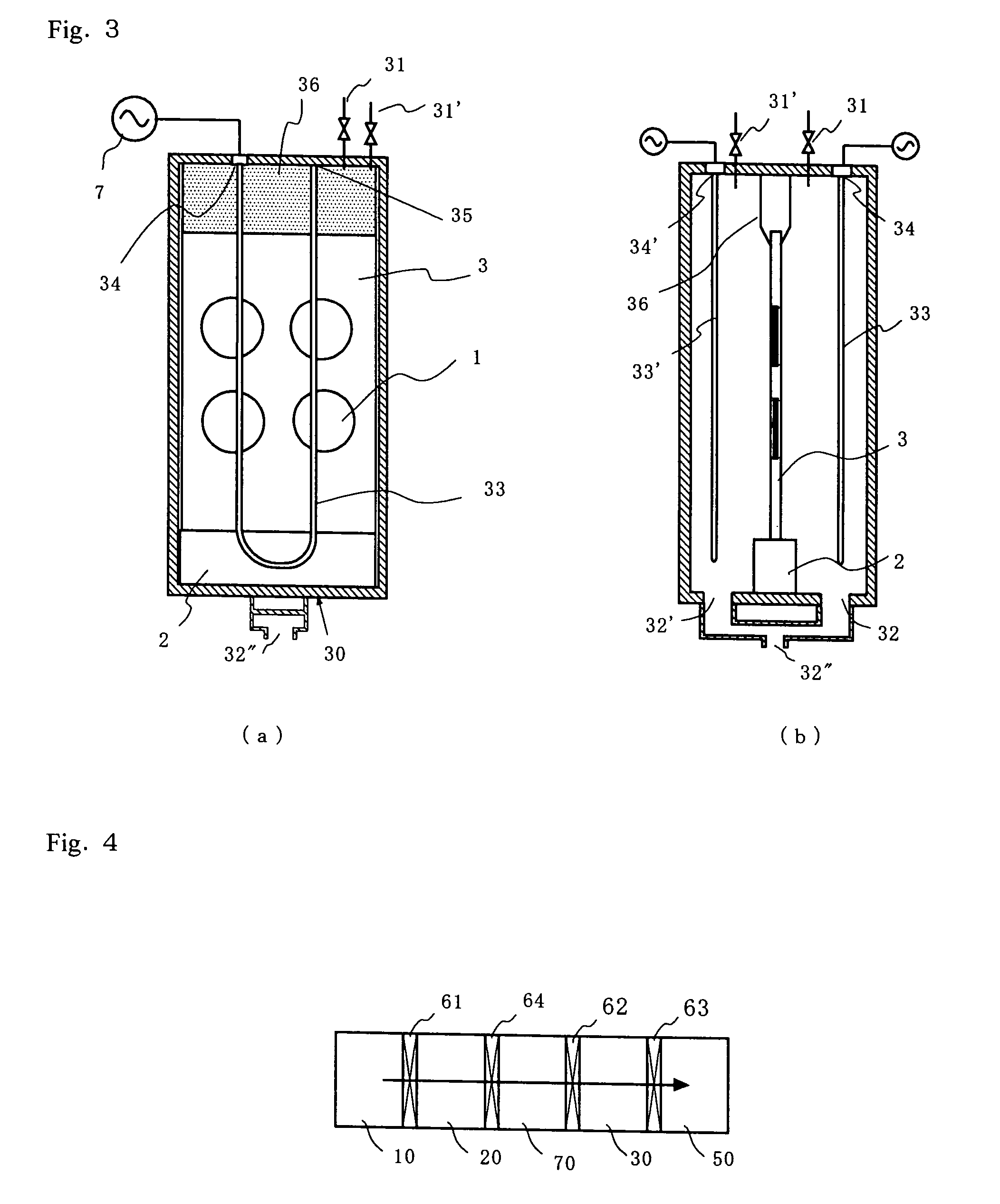 Method and device for plasma cvd