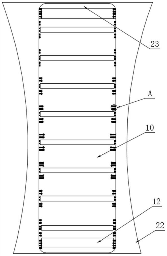 Clamping force self-adaptive sorting and bagging equipment for flexible product warehouse-out