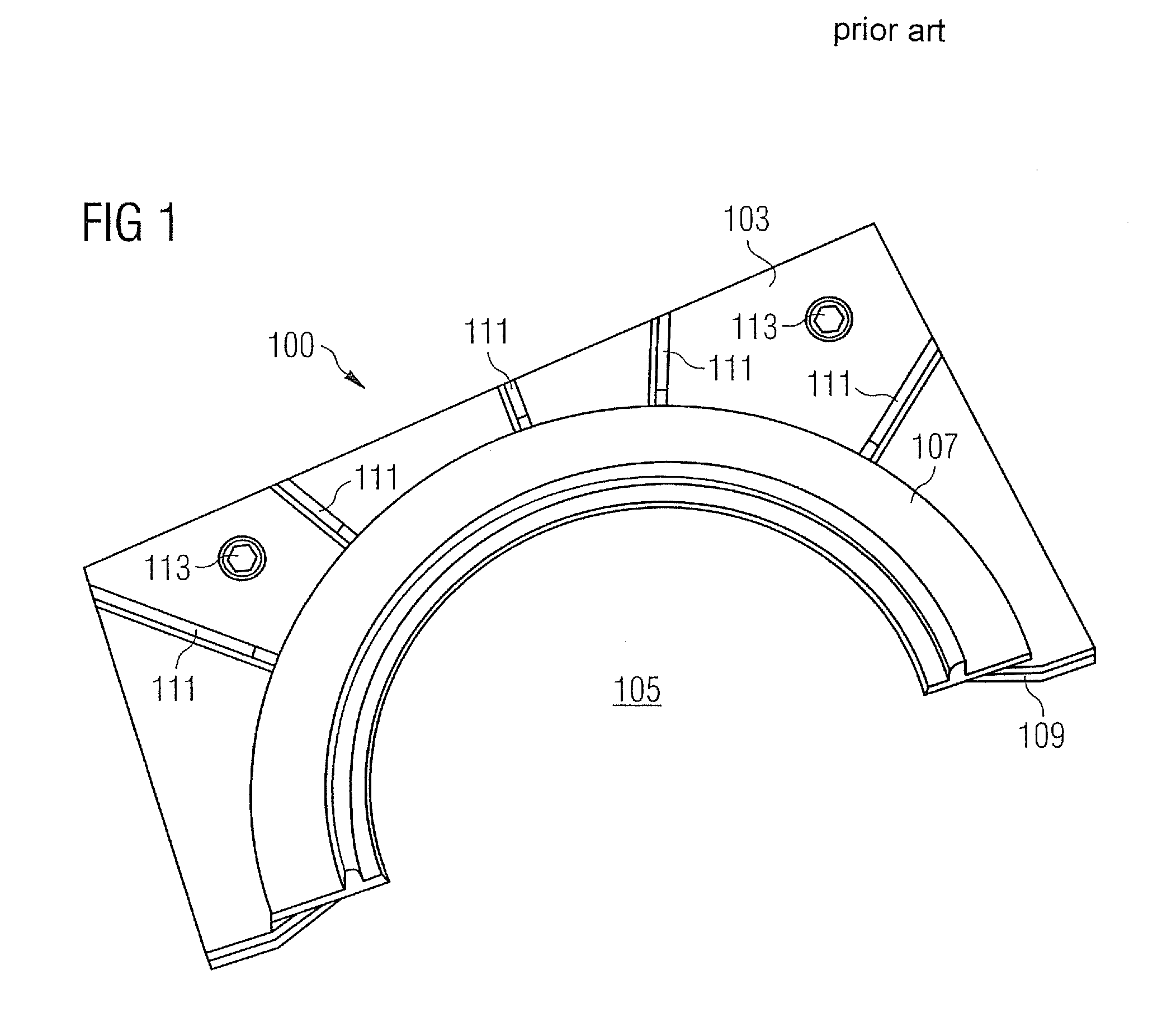 Burner inserts for a gas turbine combustion chamber and gas turbine