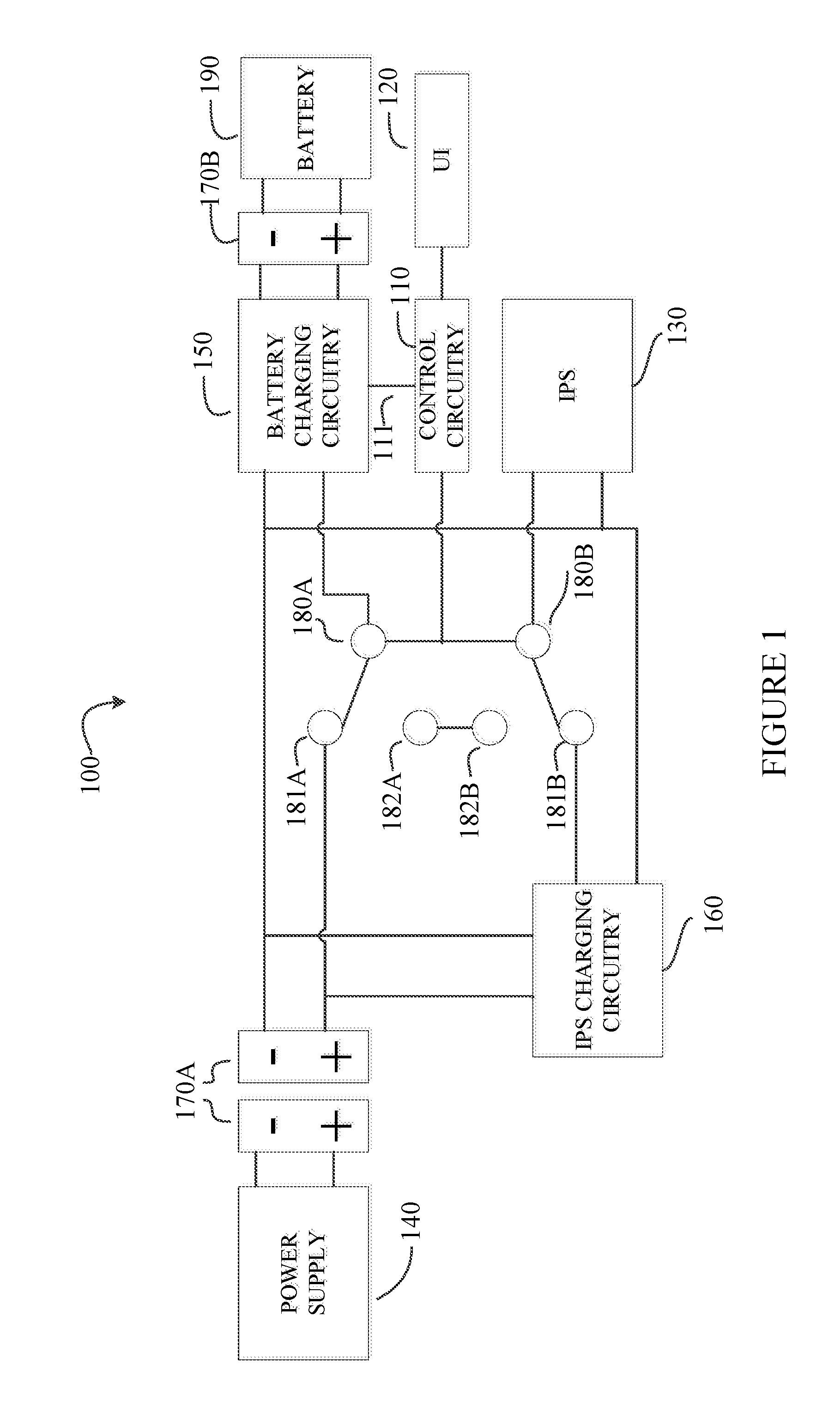 Systems and methods for battery charger with internal power source