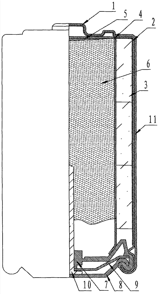 Alkaline dry battery and anode mixture particle for alkaline dry battery