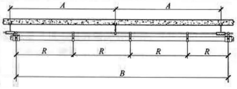 Siphon type roof drainage system mounting method