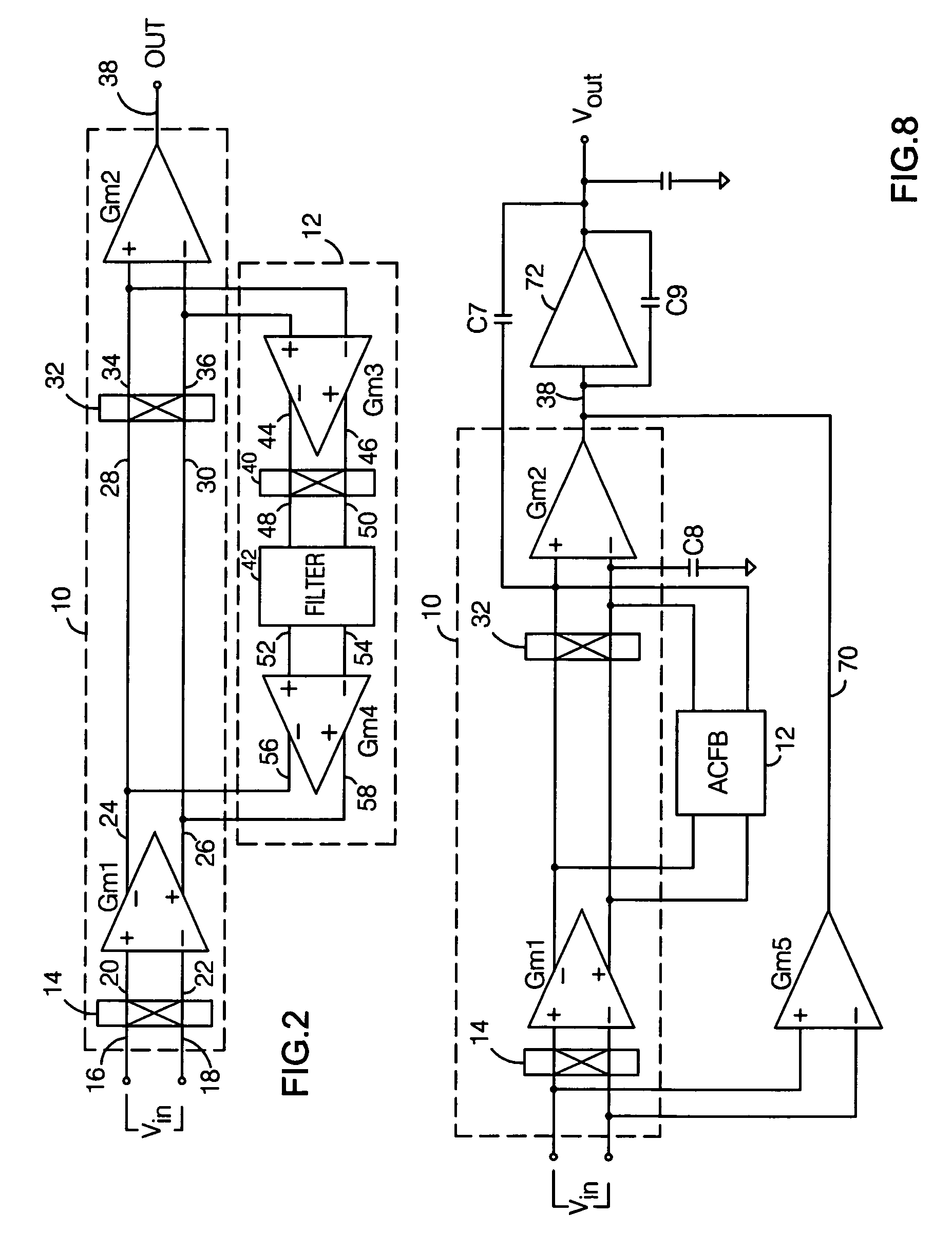 Auto-correction feedback loop for offset and ripple suppression in a chopper-stabilized amplifier