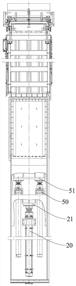 Hydraulic control system of garbage compression station, garbage compression station and hydraulic control method