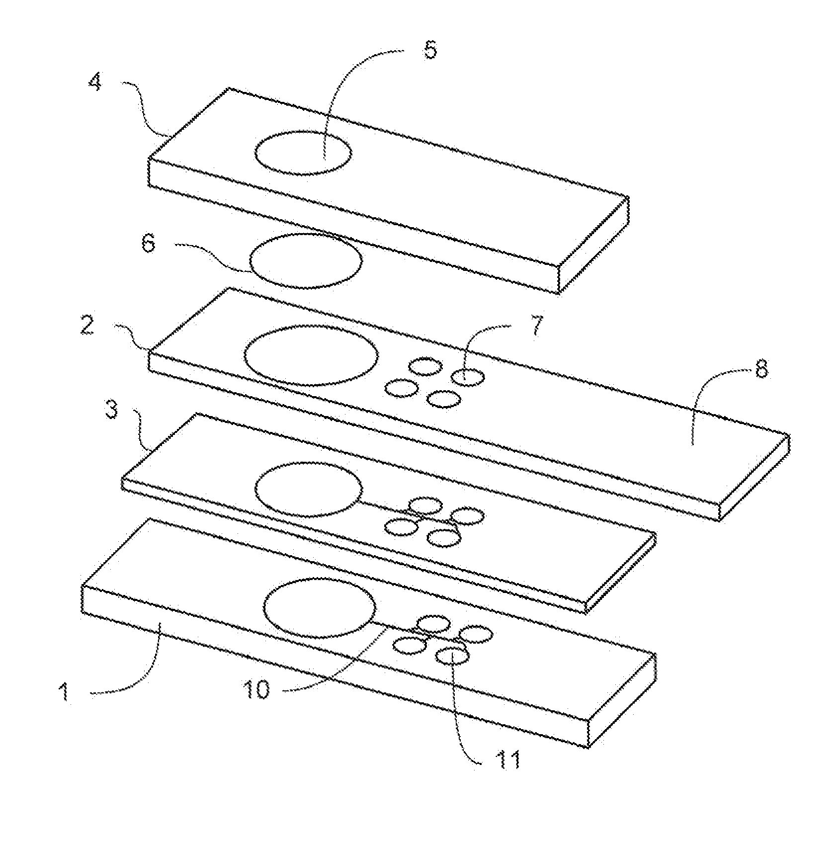 Channel for capillary flow, biosensor device and method for forming an object having a channel for capillary flow